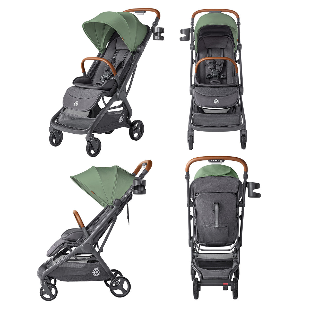 Ergobaby Metro 3 Deluxe, Grön