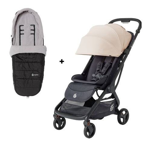 Ergobaby Metro 3 Beige + Gratis Åkpåse Metro (spara 999 kr)
