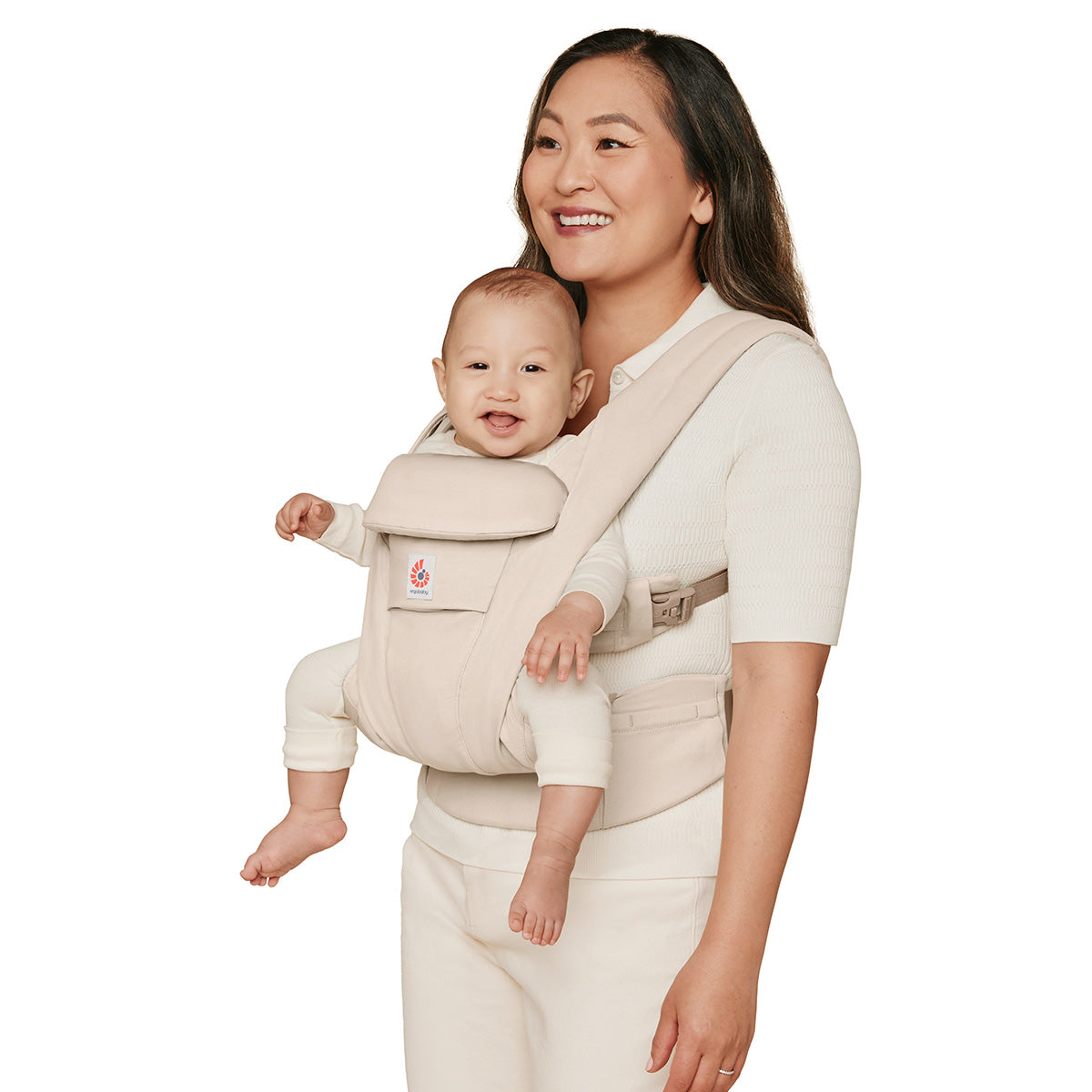 ergobaby omni breeze carrier natural beige Ergobaby Omni Deluxe Cotton, Natural Beige – reireiab