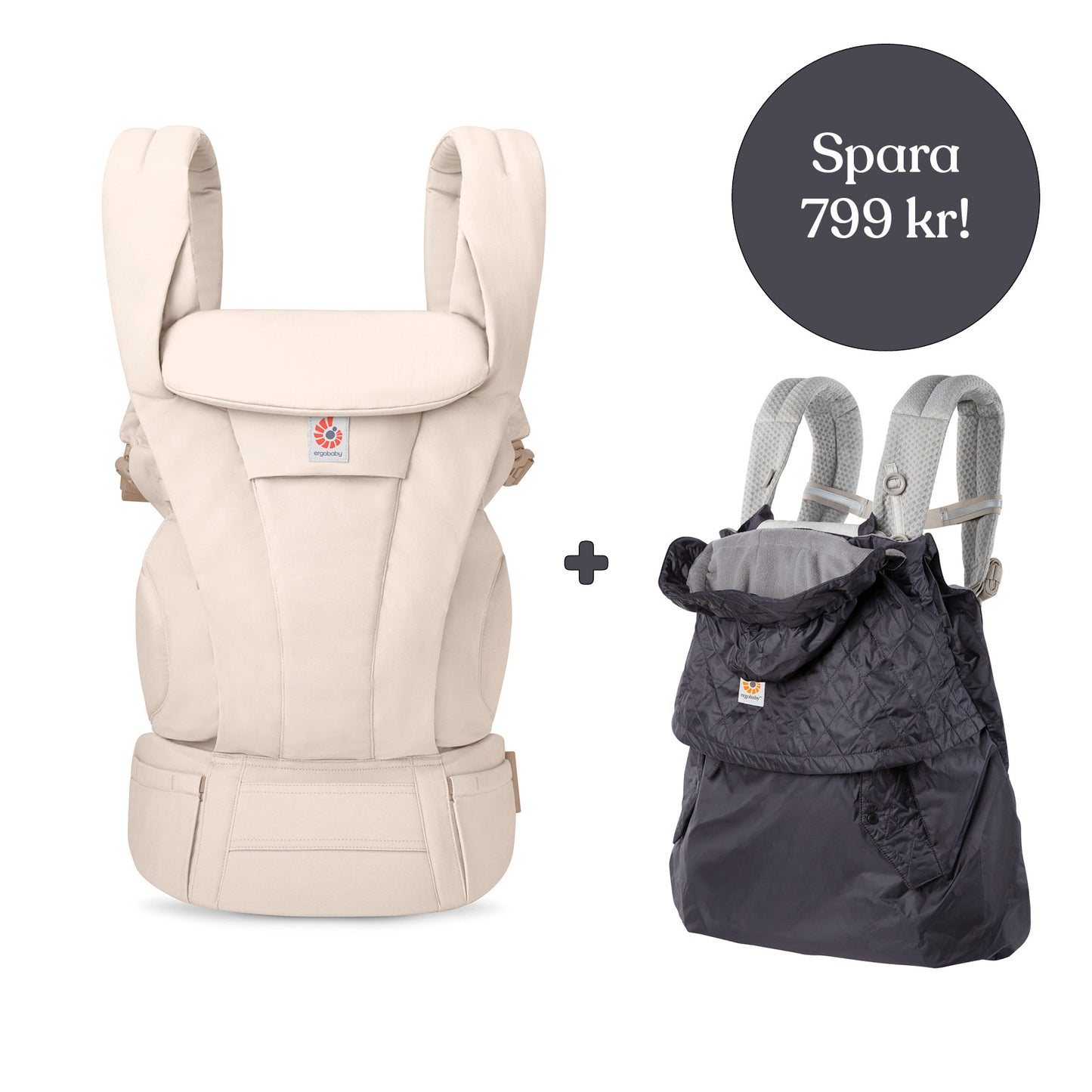 Ergobaby Omni Deluxe Linne + Vinterskydd (spara 799 kr)