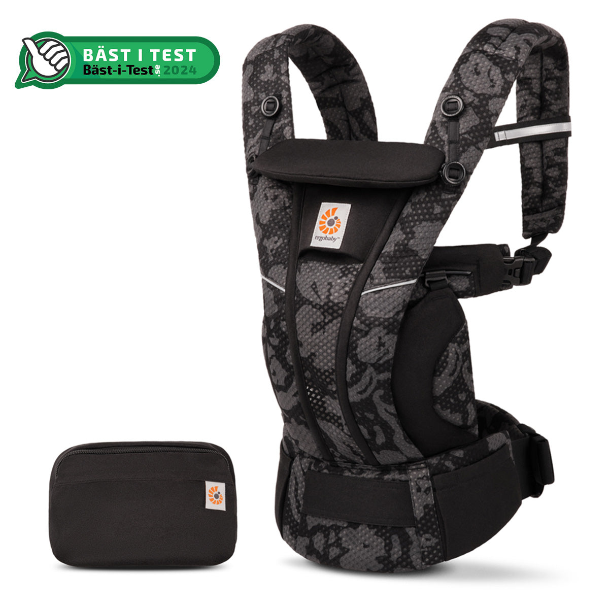 Ergobaby Omni Breeze Onyx Blooms