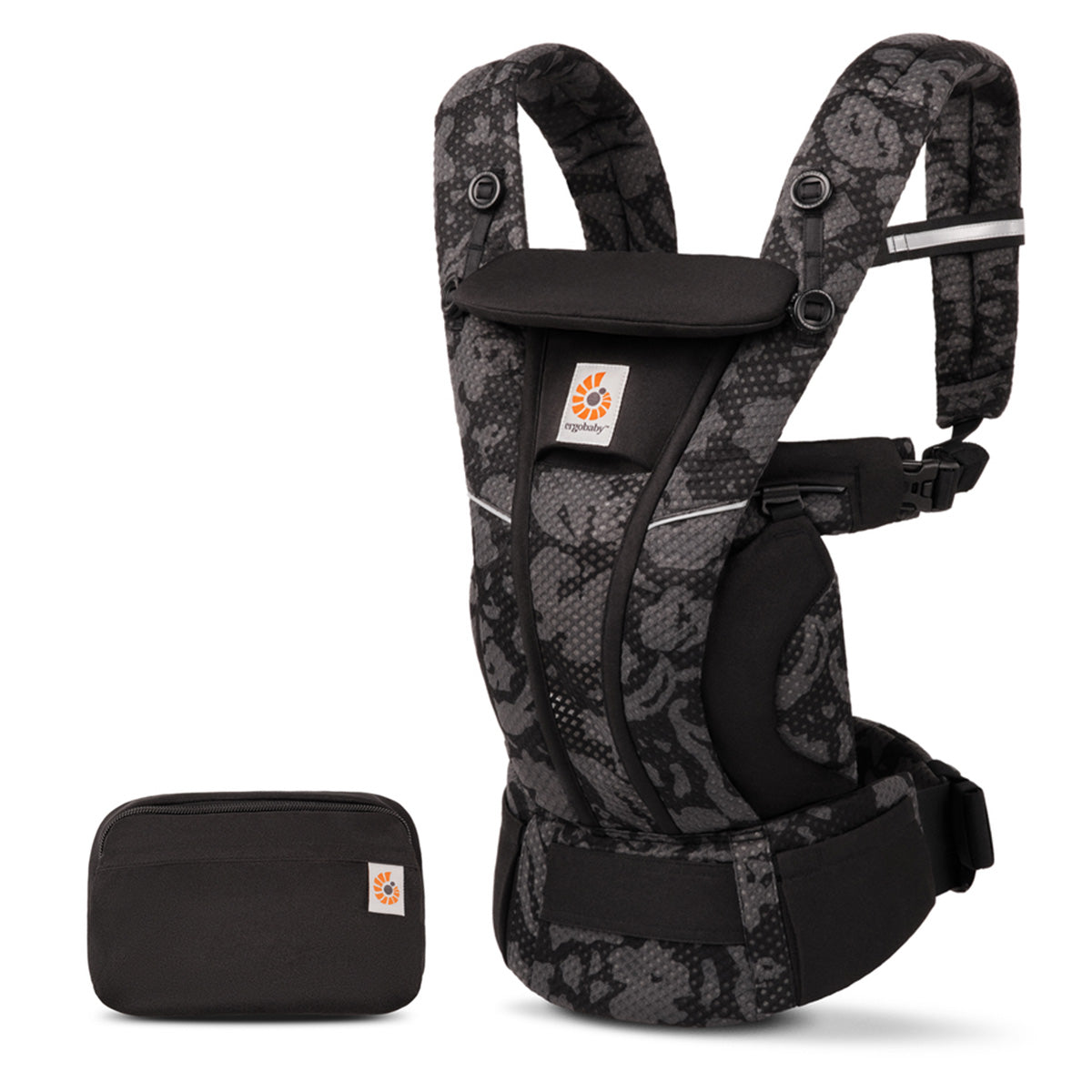 Ergobaby Omni Breeze Onyx Blooms