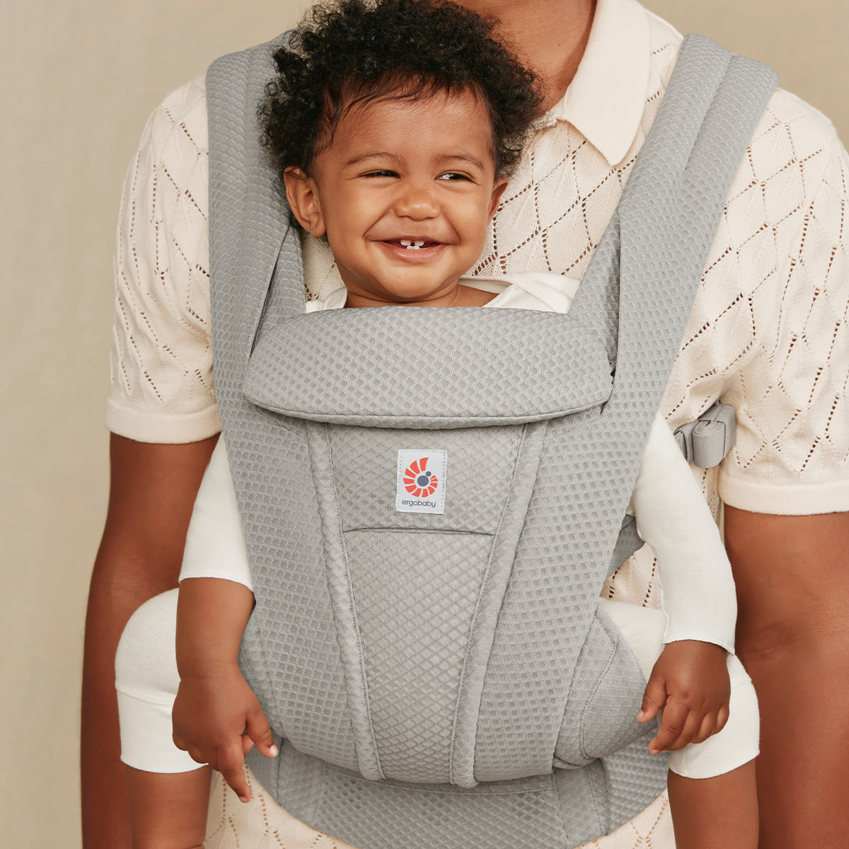 Ergobaby Omni Deluxe Mesh Pearl Grey