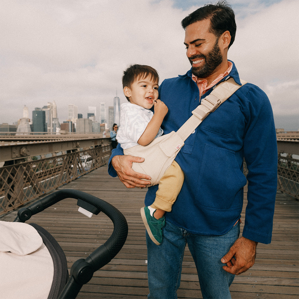Ergobaby Upsie Sling Carrier Natural Beige