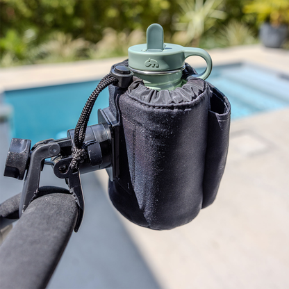 Ezimoov Insulated Cup Holder with Mobile Pocket