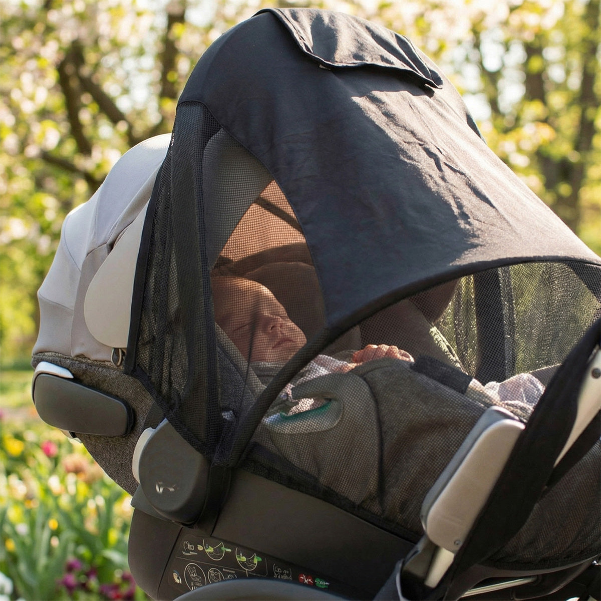 Ezimoov Baby Car Seat Sunshade