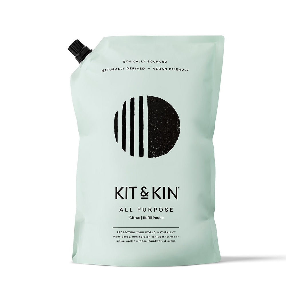 Kit & Kin Allrengøring Citrus, Refill 1 liter