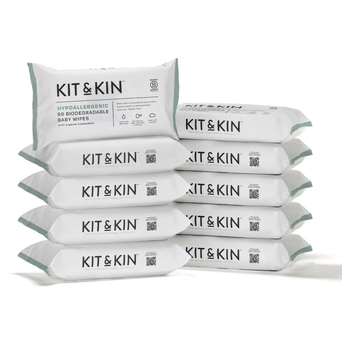 Kit & Kin Våtservetter (10x60 st)