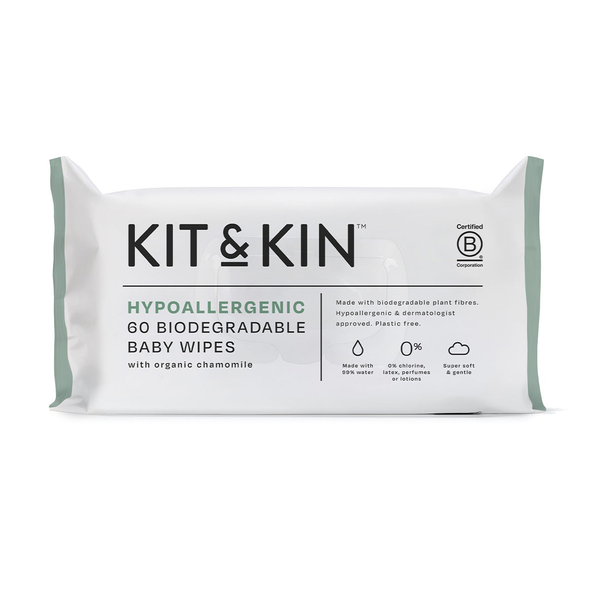 Kit & Kin Vådservietter (60 stk)