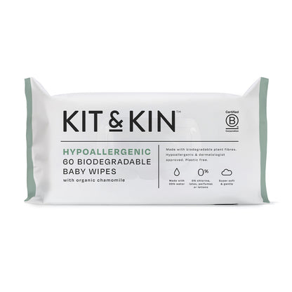 Kit & Kin Våtservetter (10x60 st)