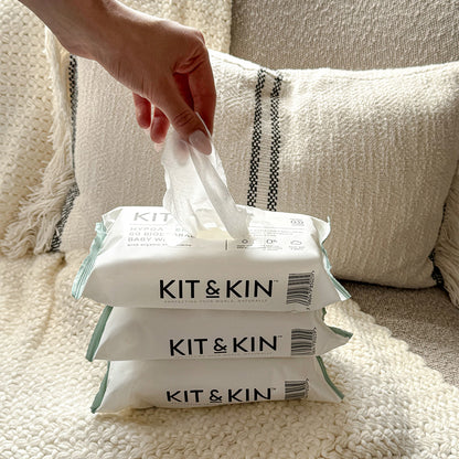 Kit & Kin Våtservetter (10x60 st)
