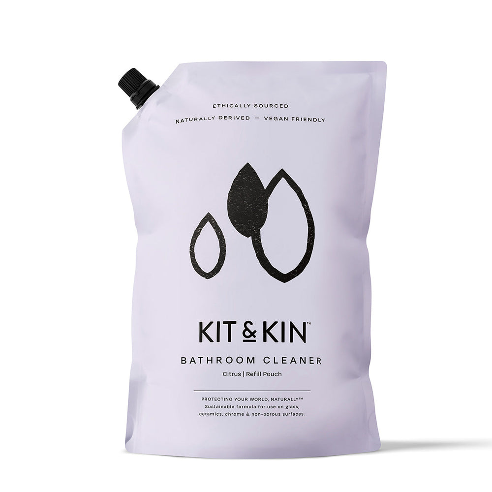 Kit & Kin Badeværelsesrengøring Citrus, Refill 1 liter