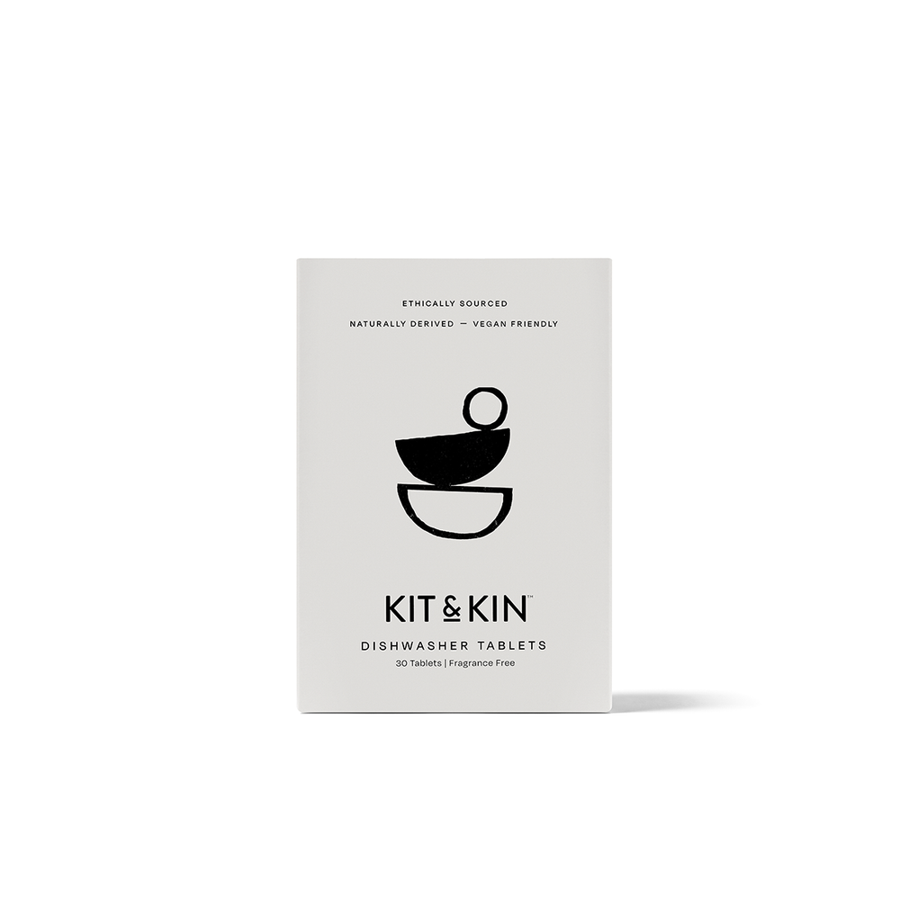 Kit & Kin Oppvaskmaskintabletter Parfymefrie, 30 stk