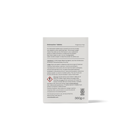 Kit & Kin Diskmaskintabletter Parfymfria, 30 st