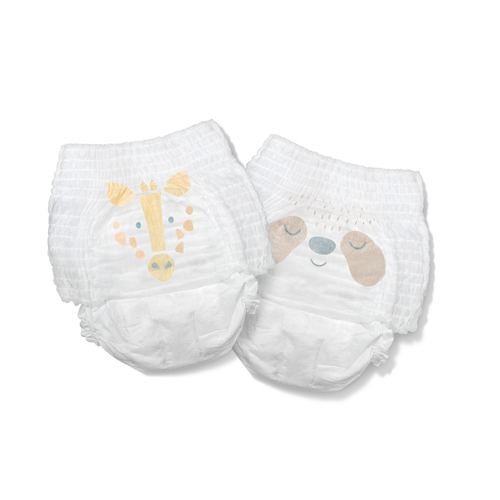Kit & Kin Økologiske Buksebleer / Pull Ups, Str. 7 XXL (16 stk)
