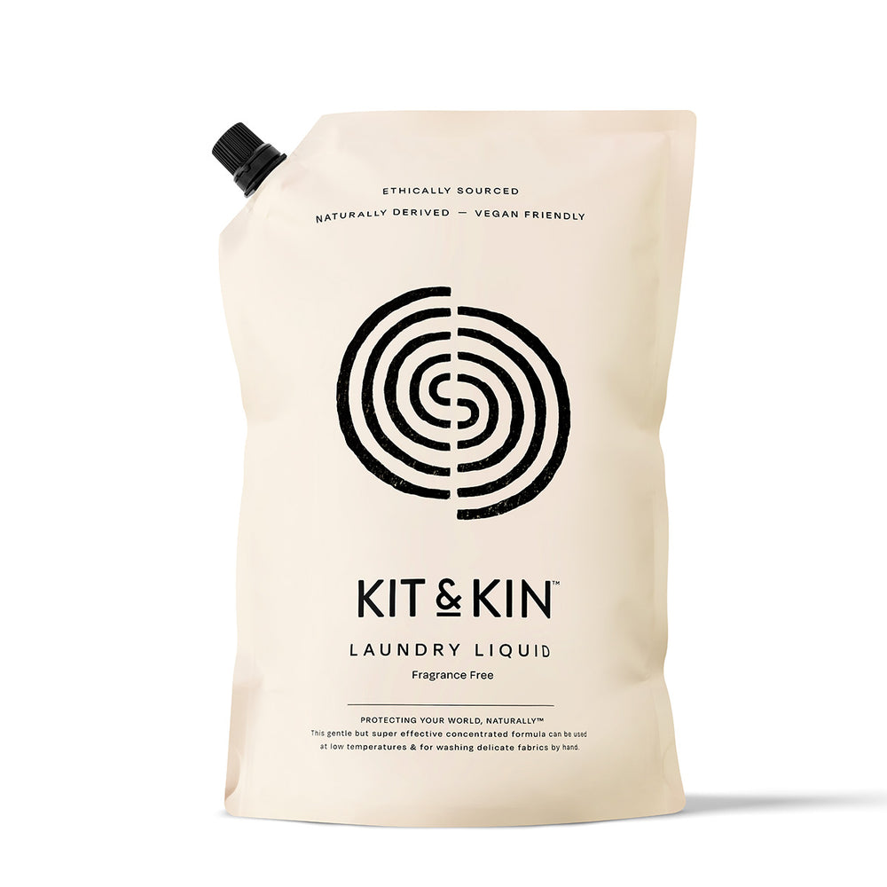 Kit & Kin Flydende Vaskemiddel Lavendel & Sandeltræ, 1 liter