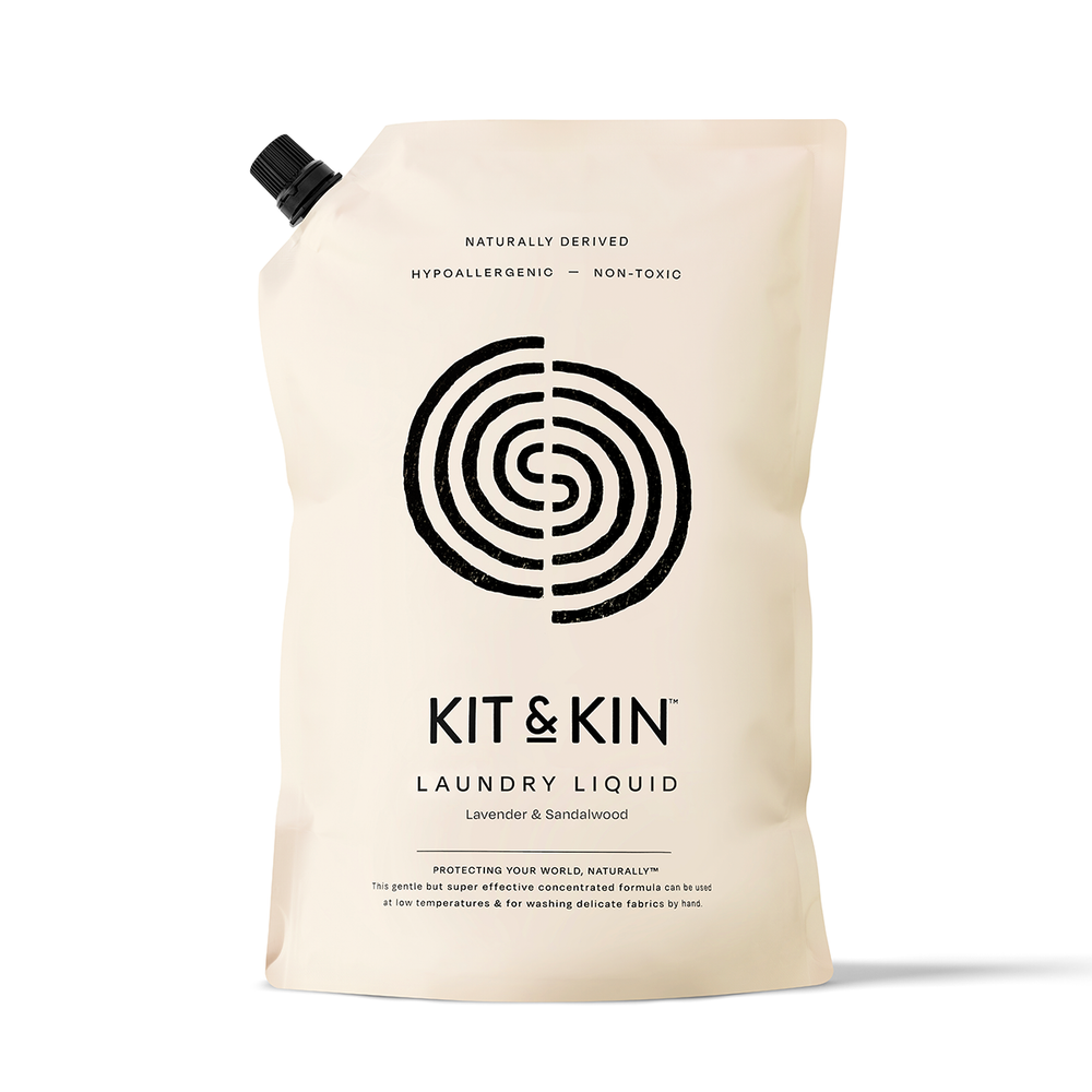 Kit & Kin Liquid Detergent Fresh Linen, 1 liter