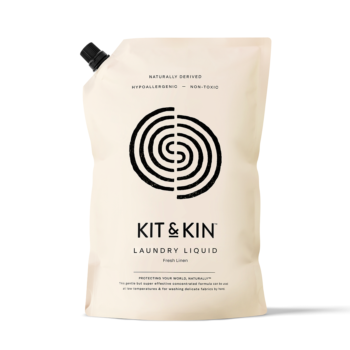 Kit & Kin Flytande Tvättmedel Fresh Linen, 1 liter