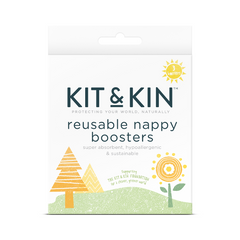 Kit & Kin Återanvändningsbara Inlägg till Tygblöjor, (3 st)