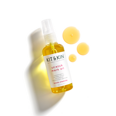 Kit & Kin Strækmærkeolie, til gravidmaven, 100 ml