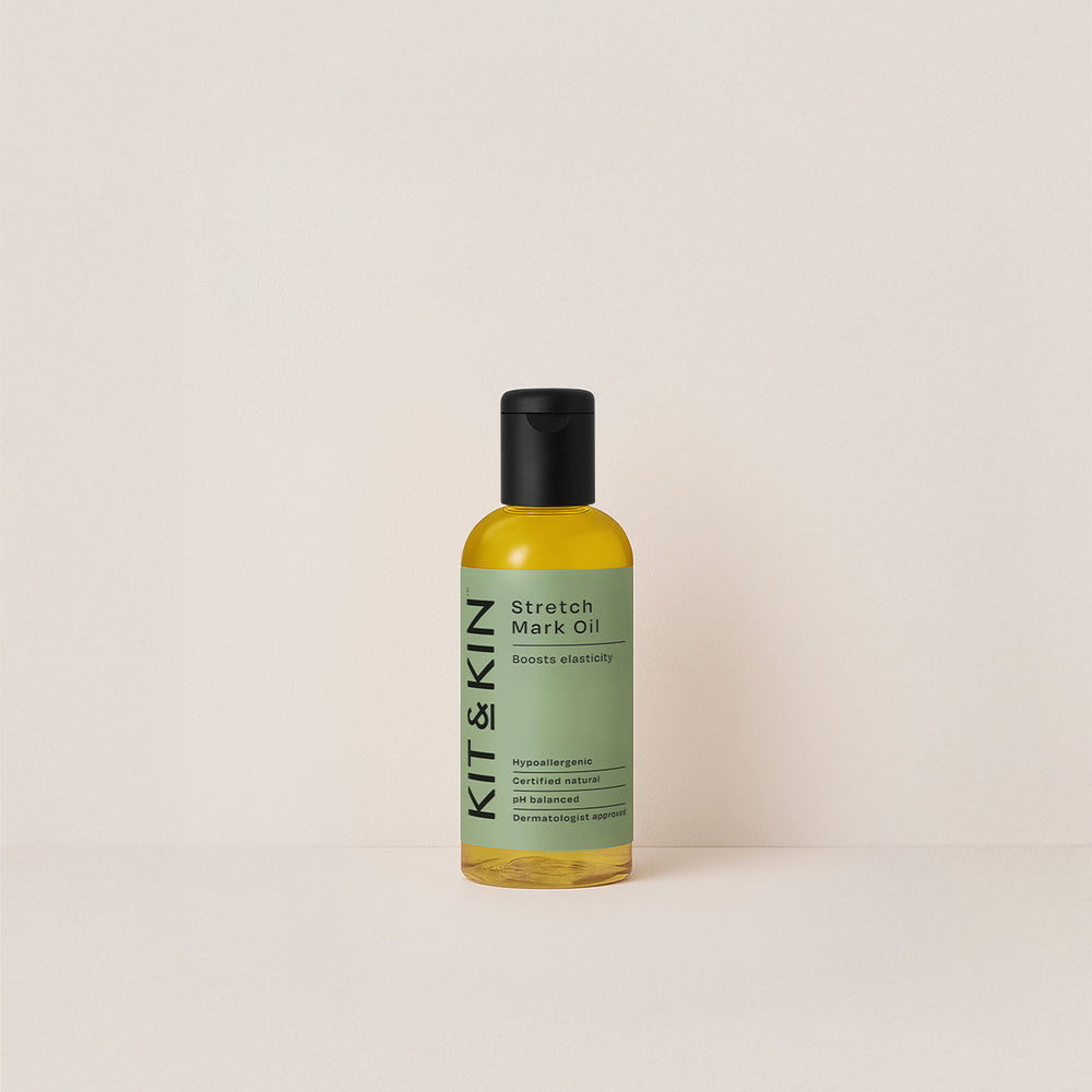 Kit & Kin Strækmærkeolie, til gravidmaven, 100 ml