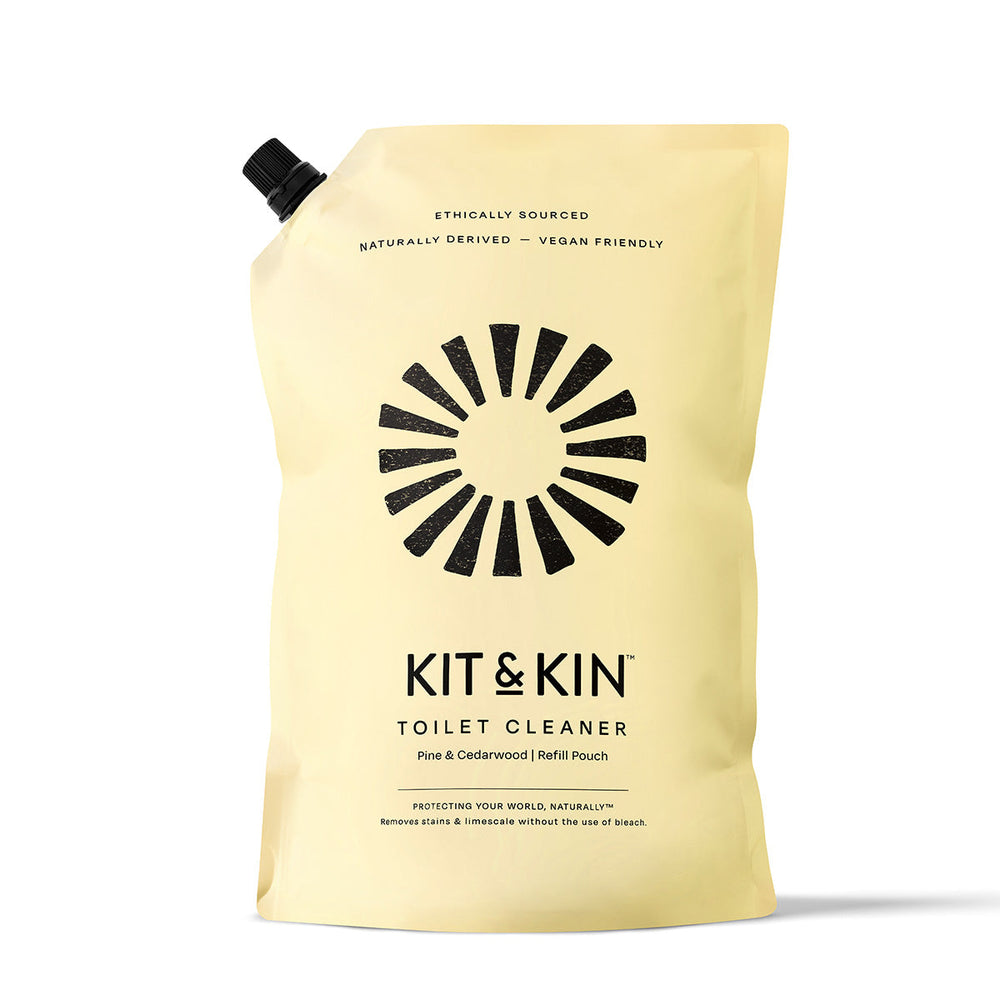 Kit & Kin Toalettrengjøring Furu & Sedertre, Refill 1 liter