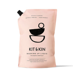 Kit & Kin Opvaskemiddel Grapefrugt, Refill 1 liter