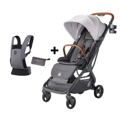 Ergobaby Metro 3 Deluxe Ljusgrå + Gratis Away Bärsele (spara 1 699 kr)