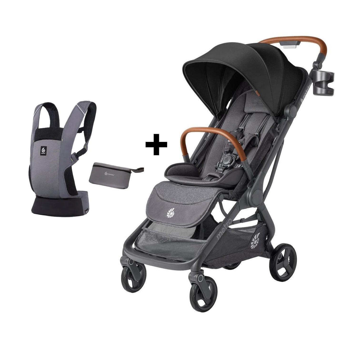Ergobaby Metro 3 Deluxe Svart + Gratis Away Bärsele (spara 1 699 kr)