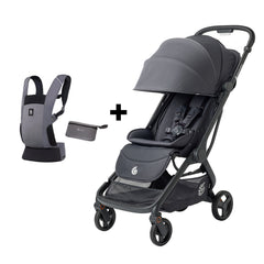 Ergobaby Metro 3 Grå + Gratis Away Bæresele (spar 1 699 kr)