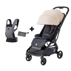 Ergobaby Metro 3 Beige + Gratis Away Bæresele (spar 1.699 kr)