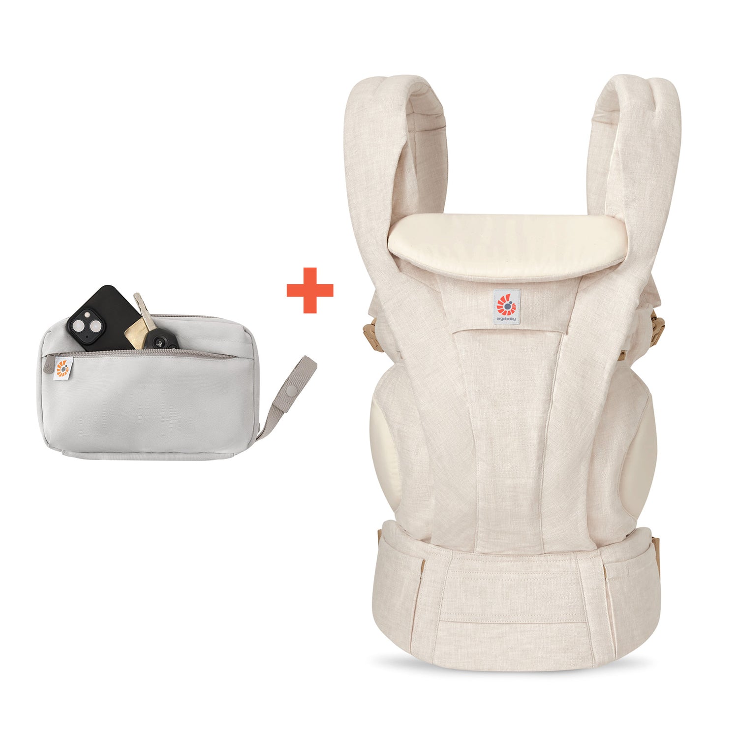 Ergobaby Omni Deluxe Linne + Gratis Bärbar Skötmatta (spara 499 kr)
