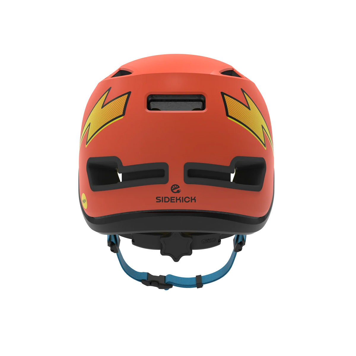 Ozmo Sidekick Mips XXS, Röd Blixt