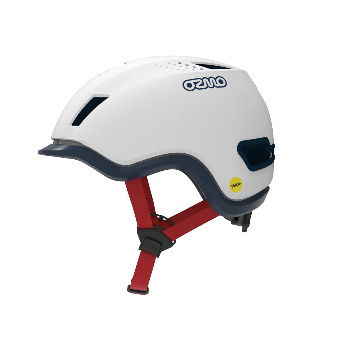 Ozmo Sidekick Mips XS, Racer Vit