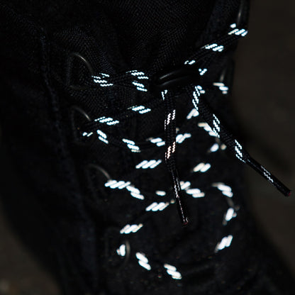 Pogu Reflective Shoelaces Black