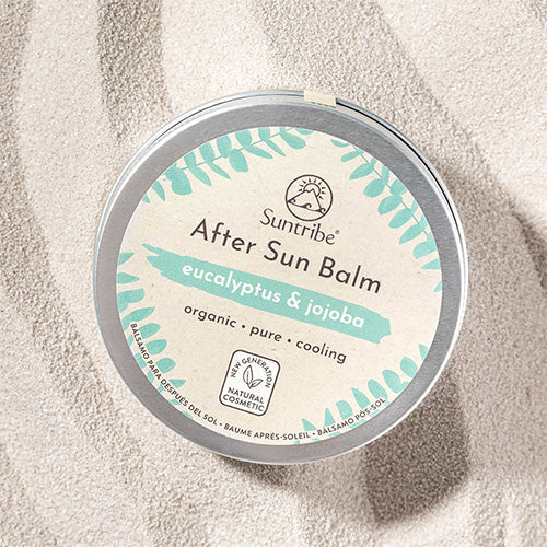 Suntribe-After Sun Balsam med Eucalyptus, Jojoba & Naturliga Mineraler (100 ml)-reirei
