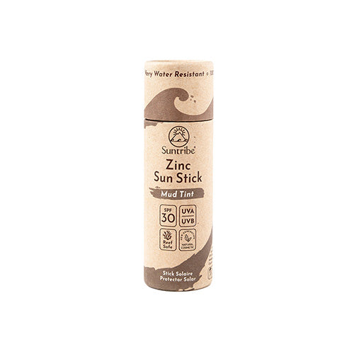 Suntribe-Zinkstift med Naturliga Mineraler SPF 50 (30 g), Hudfärg-reirei