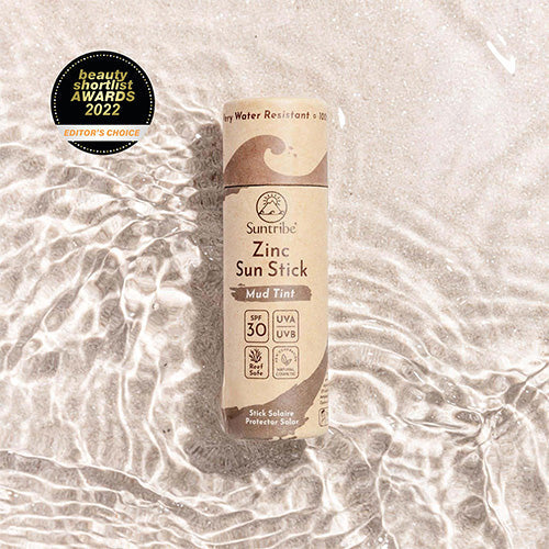 Suntribe-Zinkstift med Naturliga Mineraler SPF 50 (30 g), Hudfärg-reirei