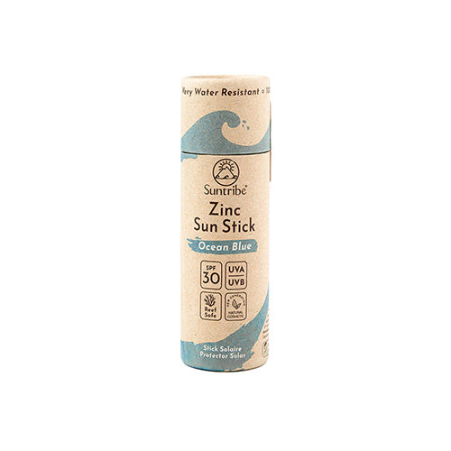 Suntribe-Zinkstift med Naturliga Mineraler SPF 50 (30 g), Blå-reirei