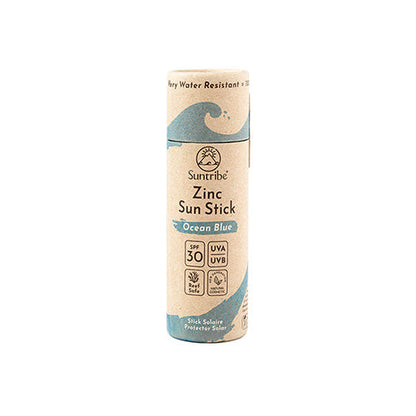 Suntribe-Zinkstift med Naturliga Mineraler SPF 50 (30 g), Blå-reirei