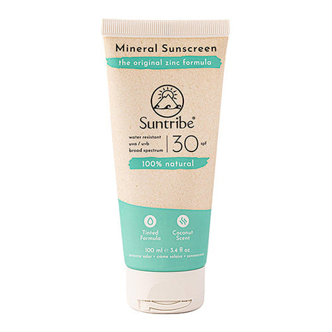 Suntribe Solkrem med Naturlige Mineraler SPF 30 (100 ml)