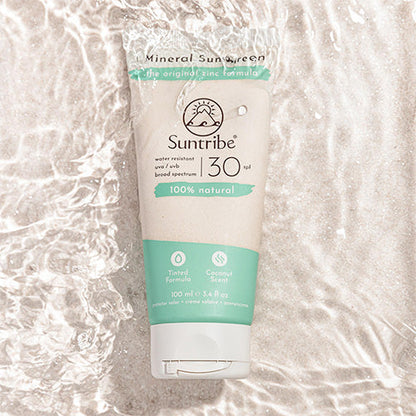 Suntribe-Solkräm med Naturliga Mineraler SPF 30 (100 ml)-reirei