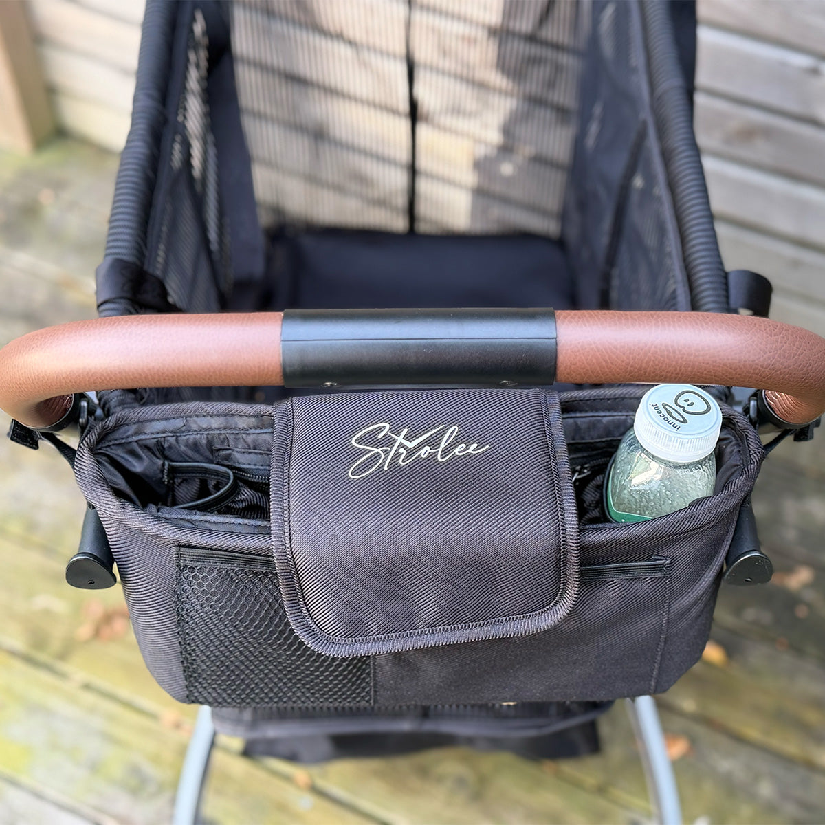 Strolee Organizer, Svart