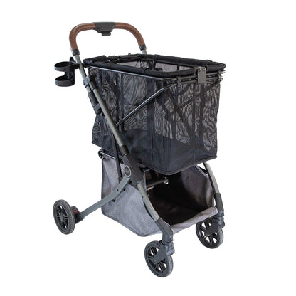 Strolee Shopping Cart, Gray