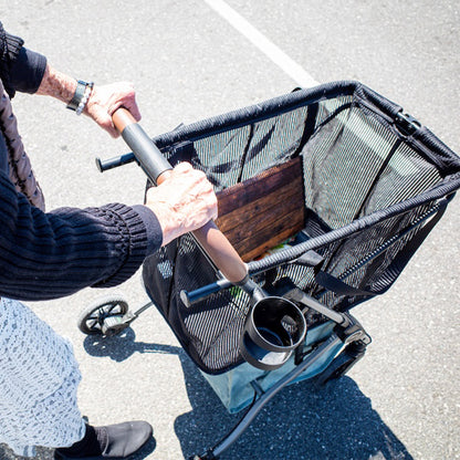 Strolee Shopping Cart, Gray
