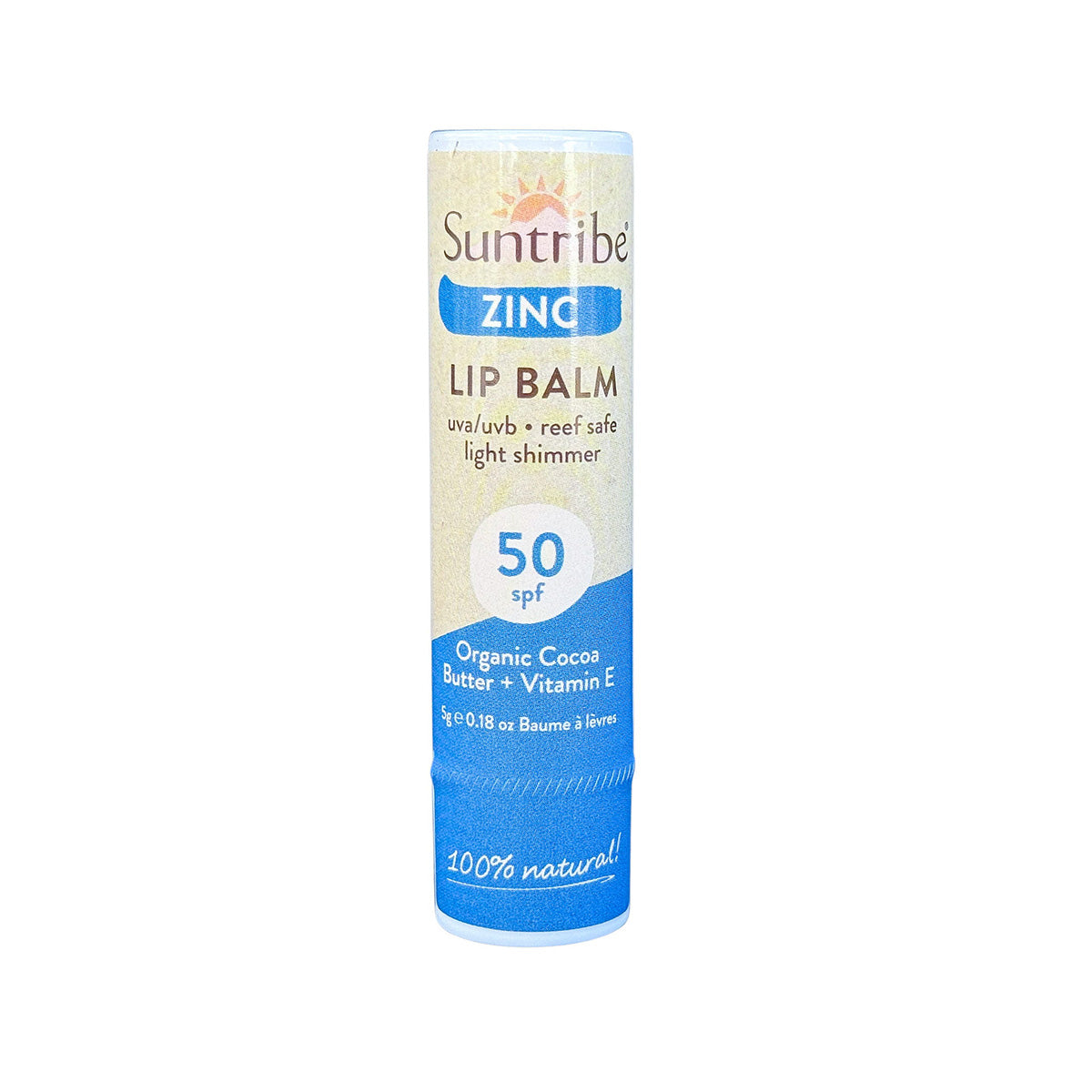 Suntribe Læbepomade med Zink SPF50 (5g)