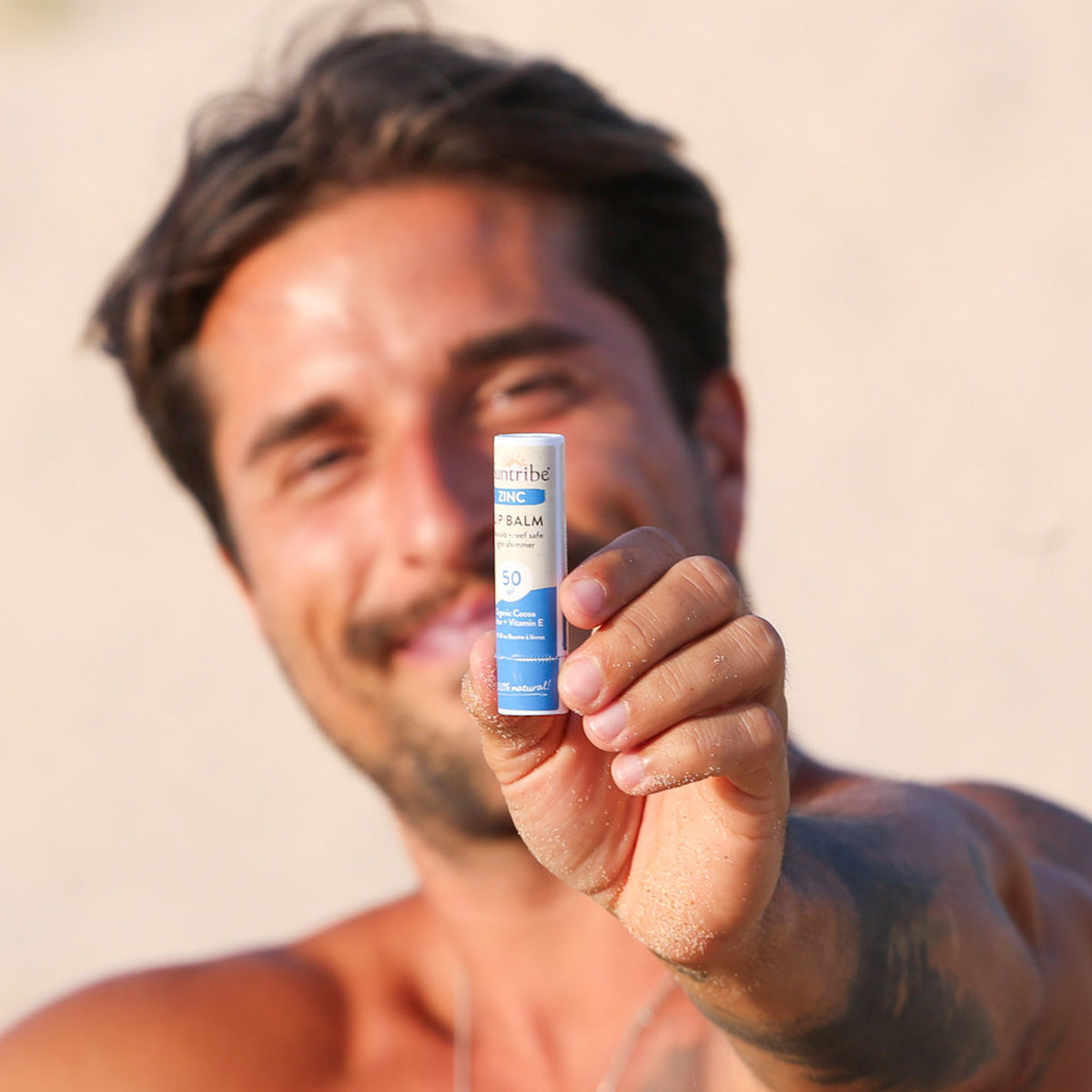 Suntribe Läppbalsam med Zink SPF50 (5g)