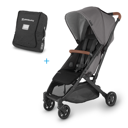 UPPAbaby Minu V2 + Transportväska, Greyson Grå