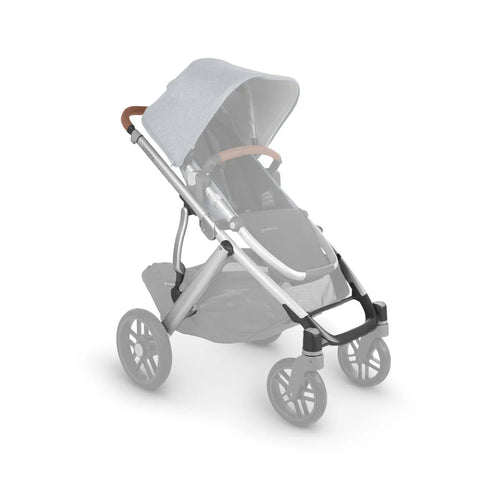 UPPAbaby Reservedelchassis Vista V2, Sølv/Brunt Lær