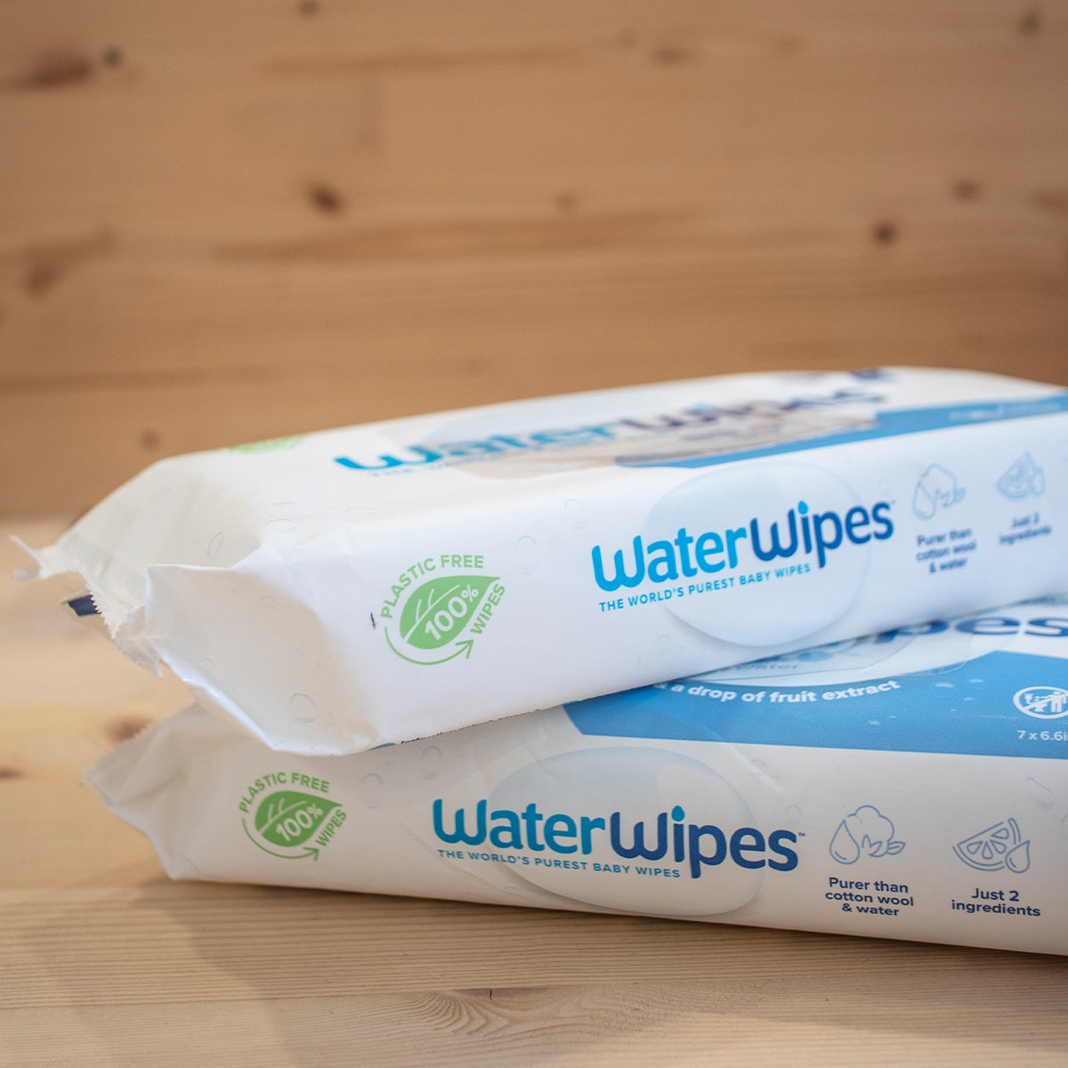 WaterWipes Plastfri Våtservett 3x60